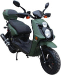 Rocket ZOMA Nitro 150 Moped | 150cc Automatic Street Gas Scooter | 12" Aluminum Wheels