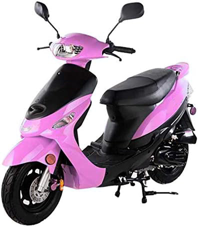 HHH Street Scooter Fully Automatic for youth and adults MP50-02 49cc Gas Scooter Moped With Matching trunk