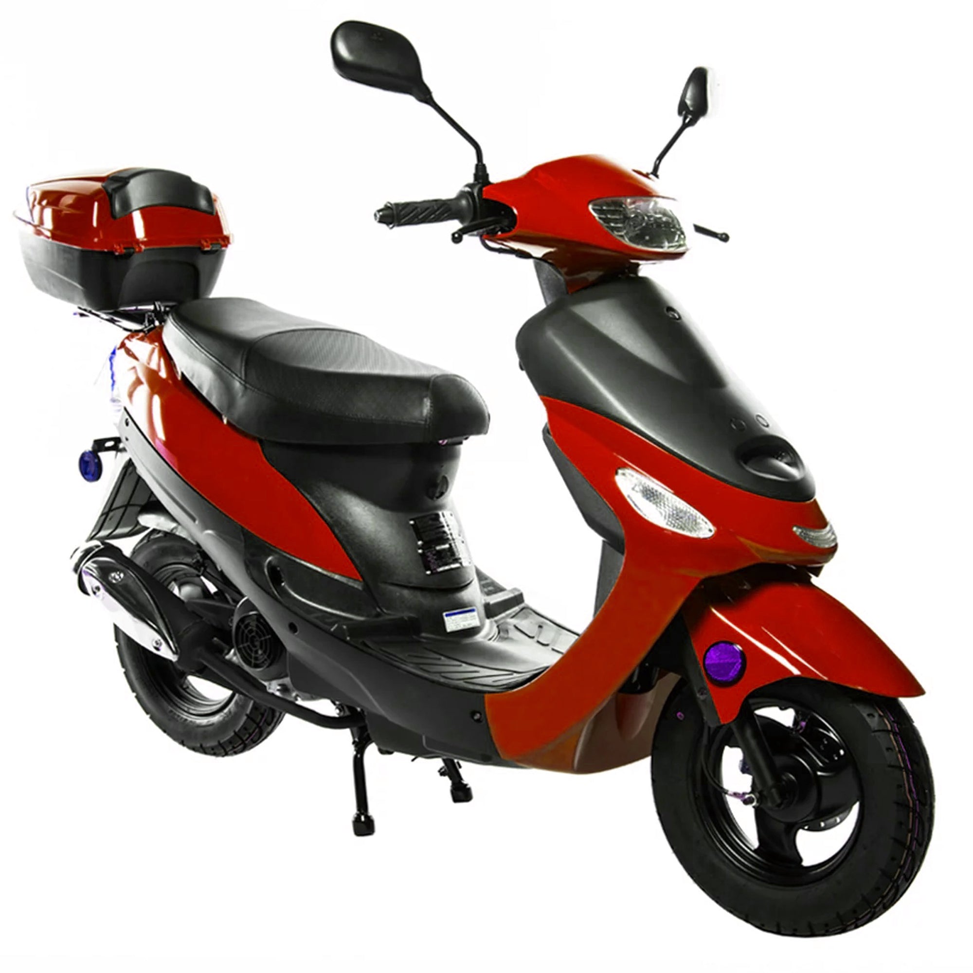 HHH Street Scooter Fully Automatic for youth and adults MP50-02 49cc Gas Scooter Moped With Matching trunk