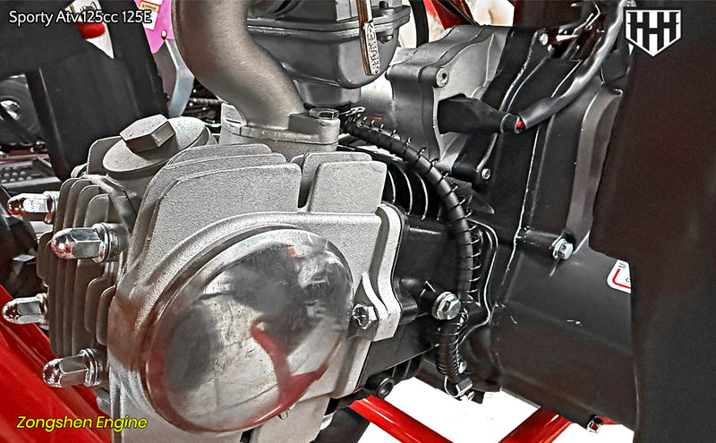 HHH CT-125-E 125cc Sporty ATV | Fully Automatic w/ Reverse | Electric Start | Big Tires 19/18