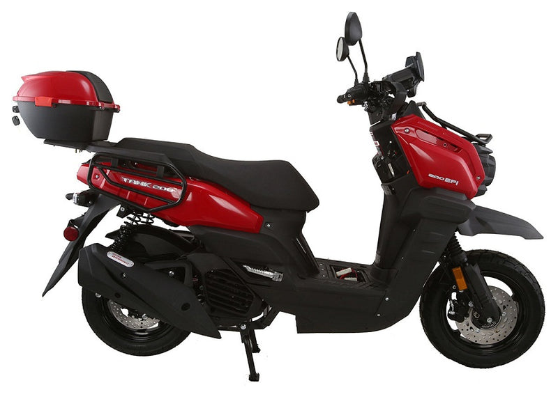 HHH Tank 200 EFI Scooter | GY6 Engine | EFI Fuel Injection | CVT Automatic