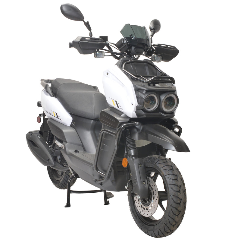 Tank 150cc Gas Scooter | Fully Automatic | 12″ Aluminum Wheels | LED Lighting