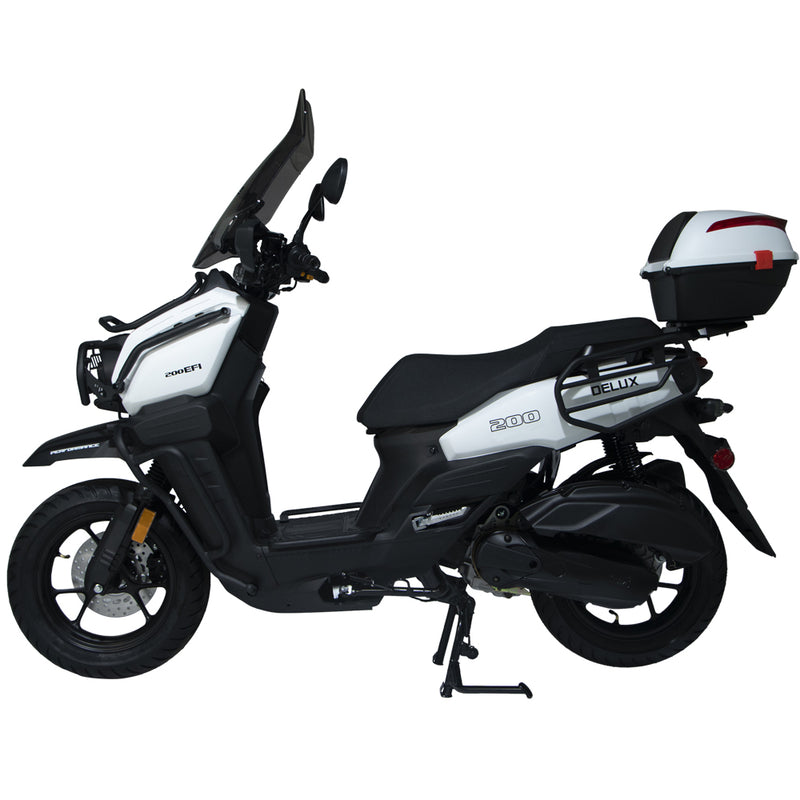 Vitacci Tank 200 DLX EFI Scooter | EFI | CVT Automatic | Dual Disc Brakes | Rear Trunk