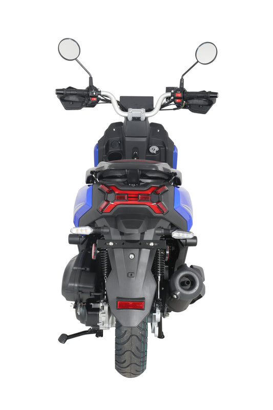 HHH Tank 200 KK EFI Scooter | Fully Automatic | Digital Display | California Approved