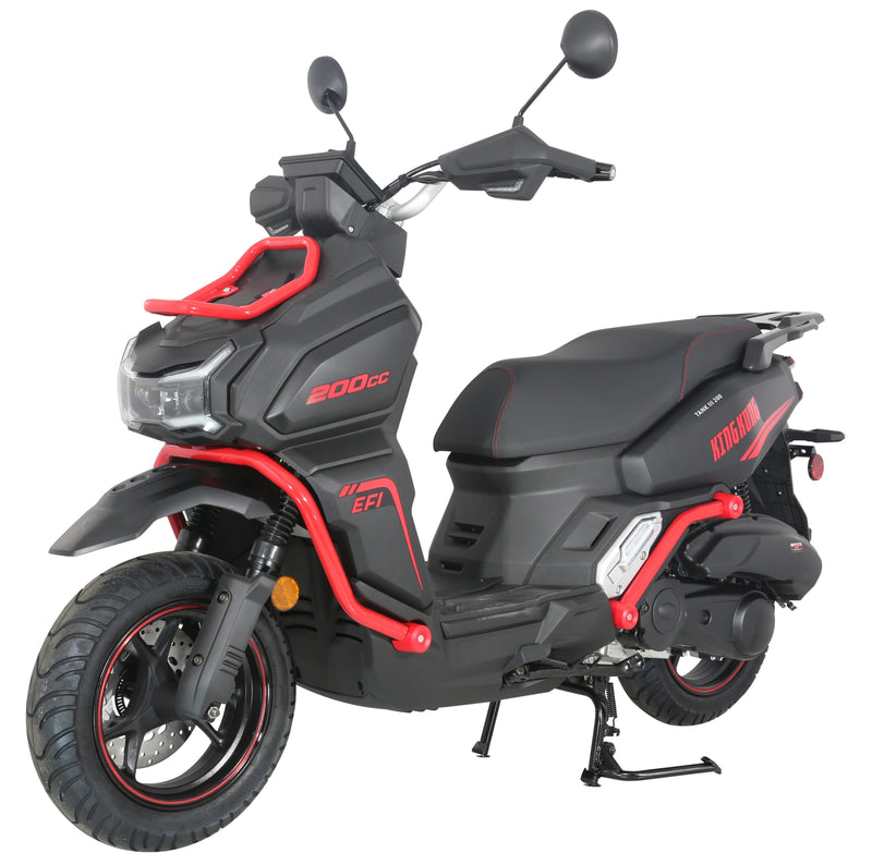 HHH Tank 200 KK EFI Scooter | Fully Automatic | Digital Display | California Approved