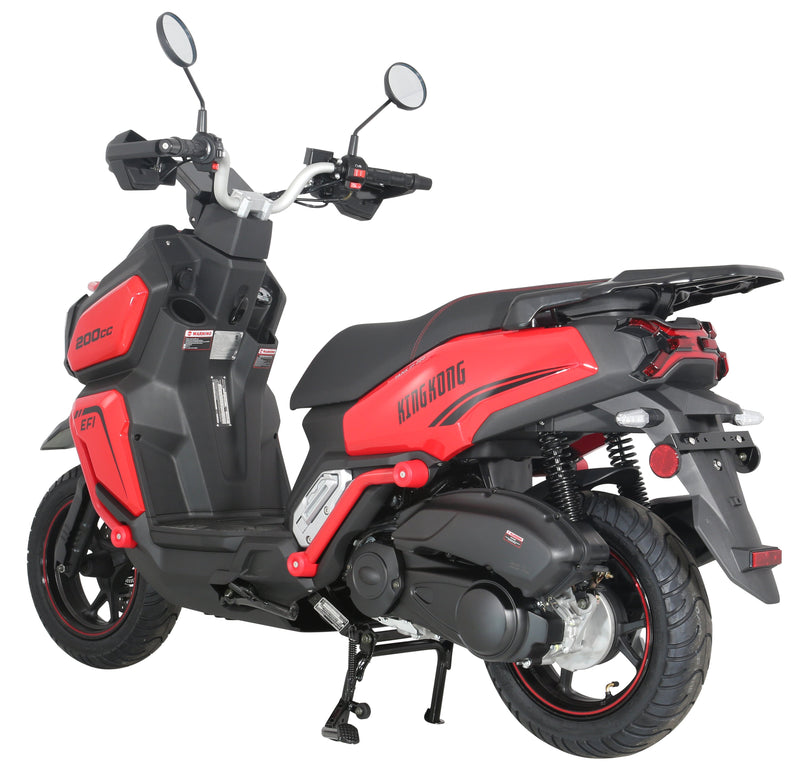 HHH Tank 200 KK EFI Scooter | Fully Automatic | Digital Display | California Approved