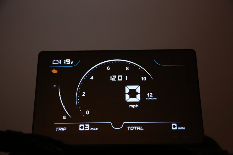 HHH Tank 200 KK EFI Scooter | Fully Automatic | Digital Display | California Approved