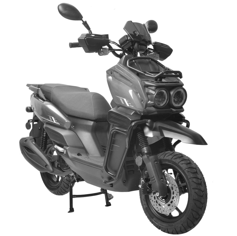 Tank 150cc Gas Scooter | Fully Automatic | 12″ Aluminum Wheels | LED Lighting