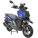 Tank 150cc Gas Scooter | Fully Automatic | 12″ Aluminum Wheels | LED Lighting