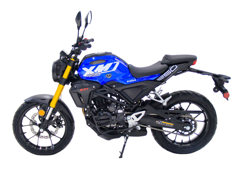 HHH V8 Rider 250cc Motorcycle EFI Fuel Injection Manual 6 Speed 250cc Motorcycle Street Bike for adult