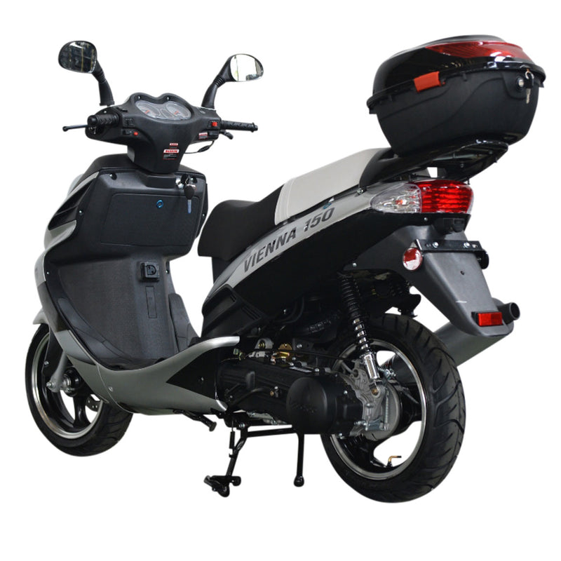 HHH Vienna 150 Gas Street Scooter | Fully Automatic | LED Lights | 13″ Tires
