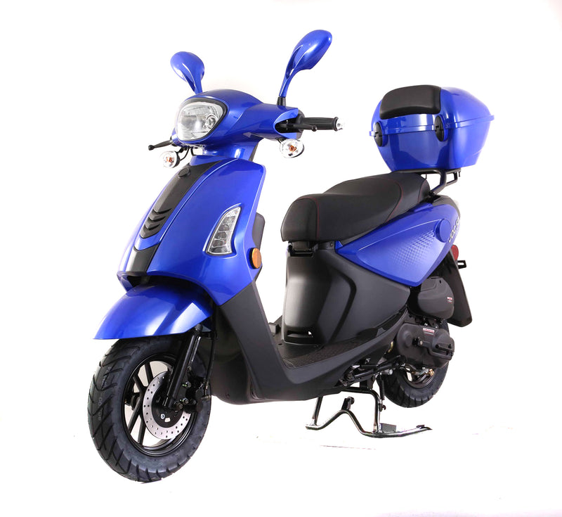 Vitacci JOC 50cc Scooter | CVT Automatic | 10″ Aluminum Rims | California Approved