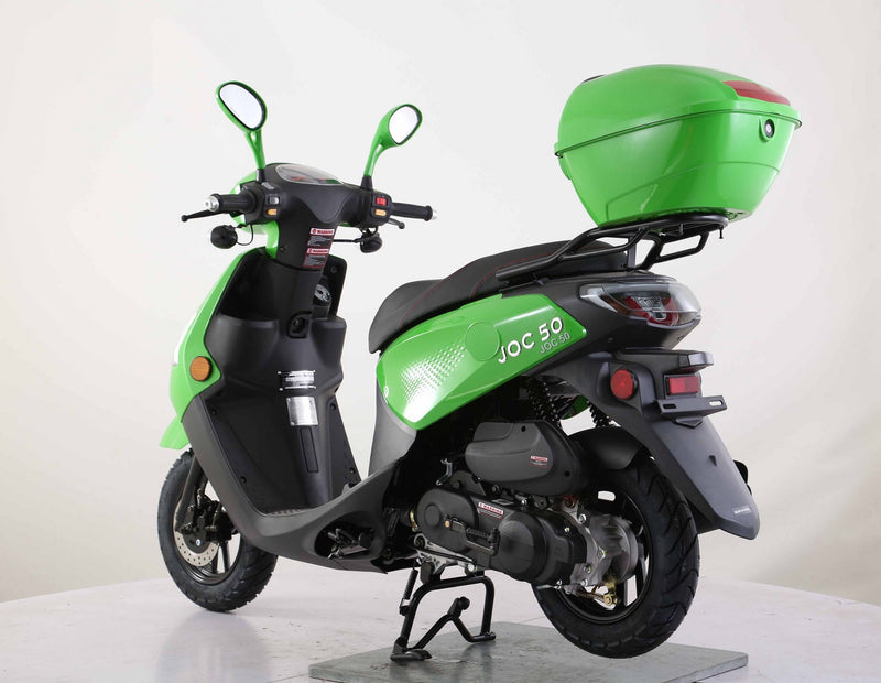 Vitacci JOC 50cc Scooter | CVT Automatic | 10″ Aluminum Rims | California Approved