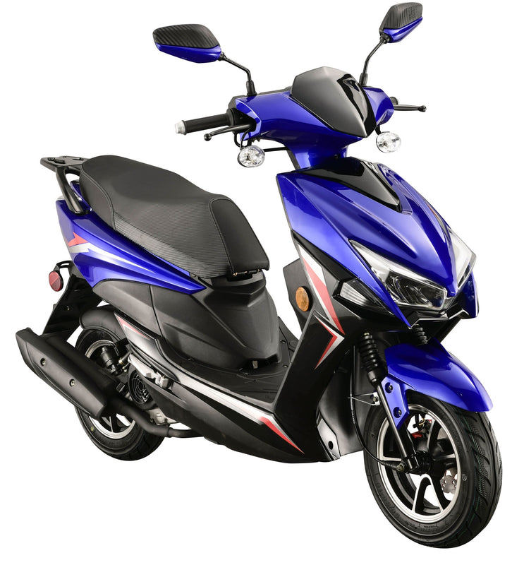 150cc X18 Street Moped Scooter | Automatic CVT | Adult Gas Powered Scooter with 10” Wheels