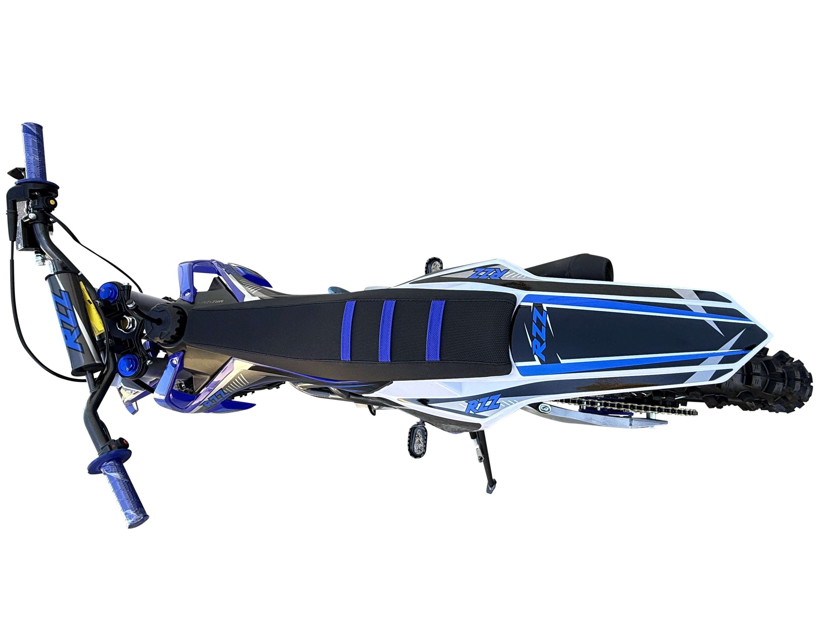 HHH X18 Deluxe Automatic 125cc Drit Bike 4-Stroke ‎Gas Powered Dirt Bike 4 Speed Manual Clutch Big Size Tires 17/14 inches