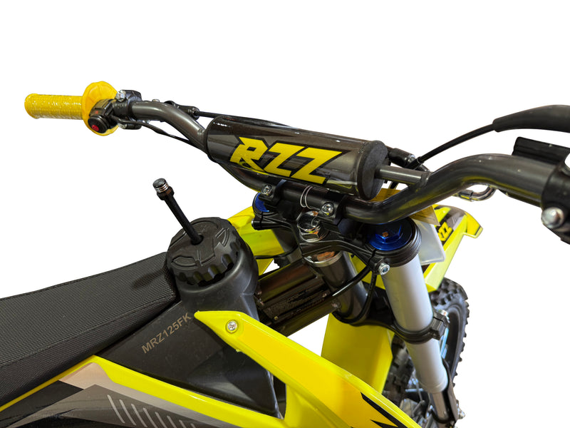 HHH X18 Deluxe 125cc Dirt Bike | 4-Speed | Electric & Kick Start | 17/14 Tires