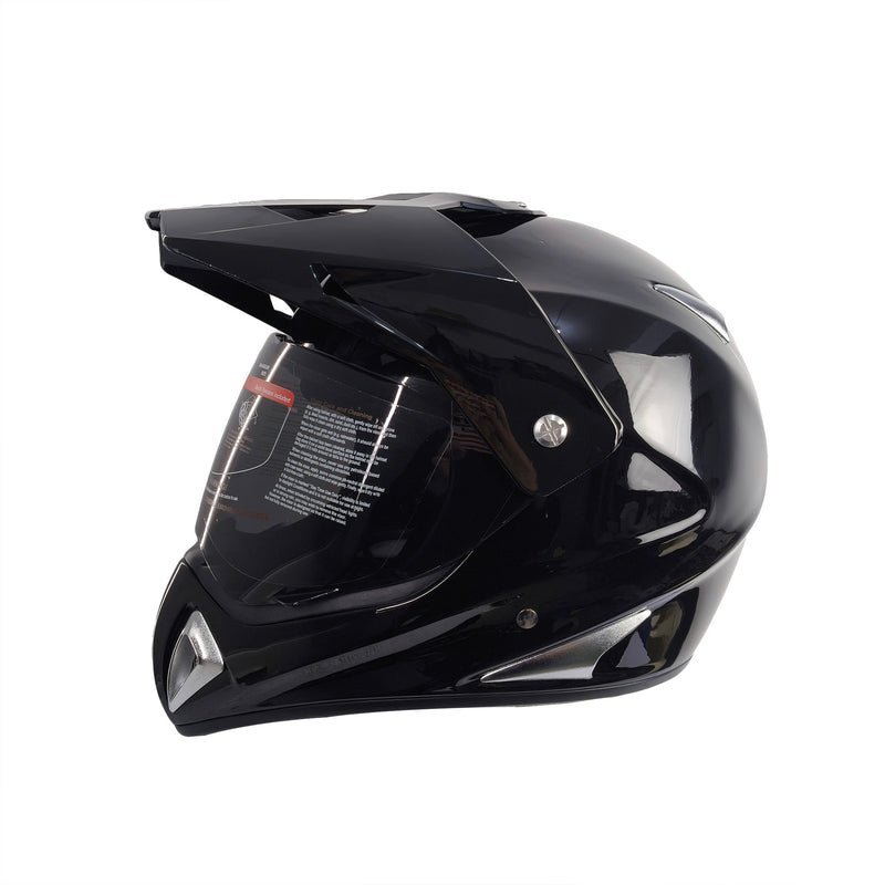 HHH Helmet Adult Dirt Bike Full Face Visor DOT Certified (Free Shipping)