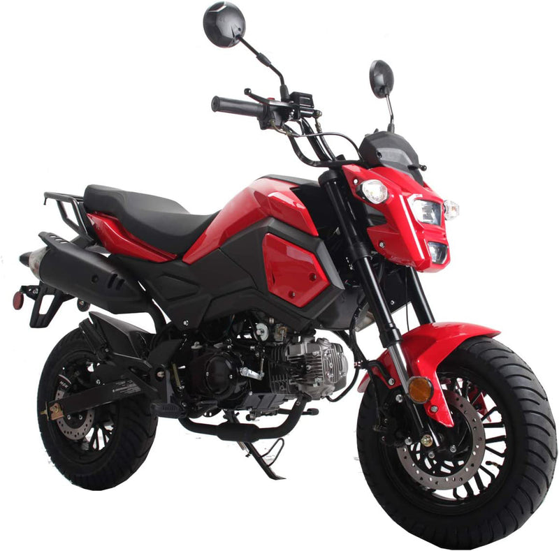 Vader SR6 Gen II 125cc Street Motorcycle | Manual Transmission | Street Legal Adult Bike