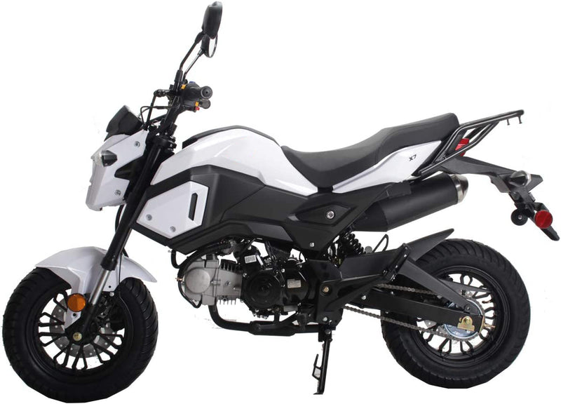 Vader SR6 Gen II 125cc Street Motorcycle | Manual Transmission | Street Legal Adult Bike