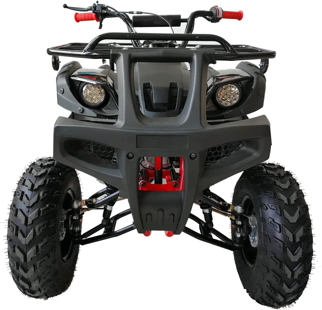 200 ATV Quad 4-Wheeler-Burgundy