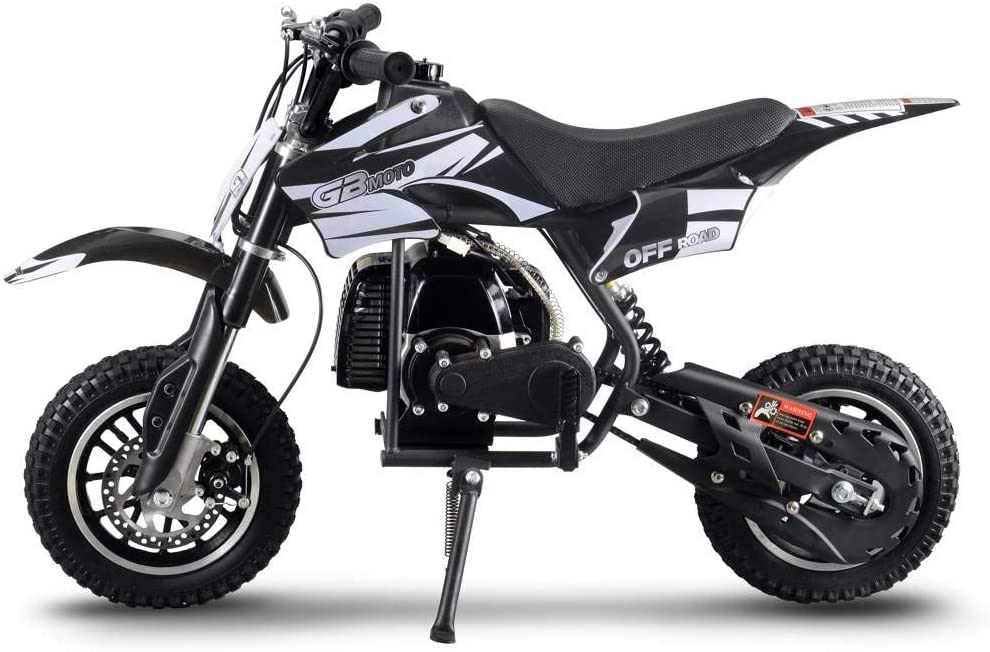 Mini Pocket Dirt Bike 49CC 2-Stroke Gas Power Dirt Off Road Motorcycle