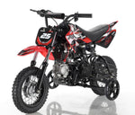 Apollo Motors DB-25 70cc Kids Dirt Bike | Fully Automatic | Training Wheels | CARB Approved