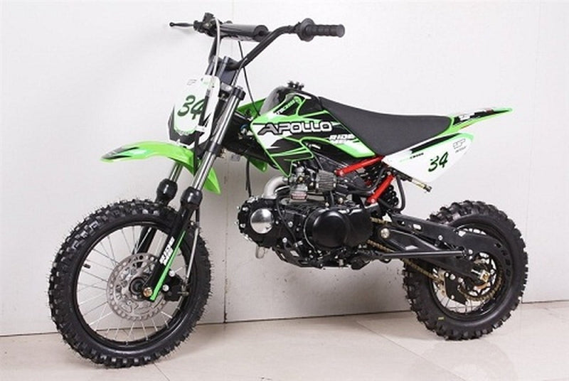 Apollo DB-34CRF 110cc Semi-Automatic Dirt Bike