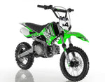 Apollo DB-X4 110cc Dirt Bike Semi Automatic CARB Approved