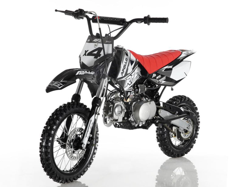 Apollo DB-X4 110cc Dirt Bike Semi Automatic CARB Approved