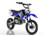 Apollo DB-X4 110cc Dirt Bike Semi Automatic CARB Approved