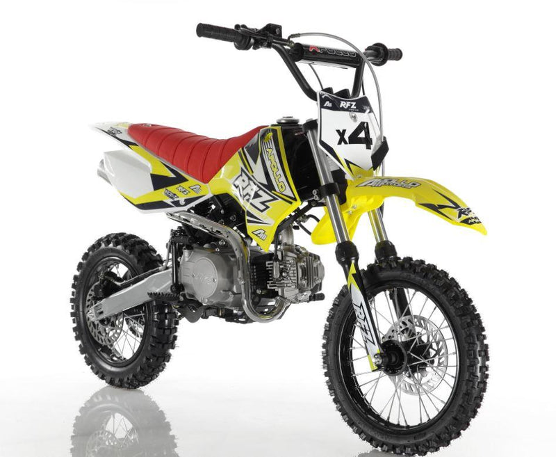 Apollo DB-X4 RFZ 110cc Semi-Automatic Dirt Bike