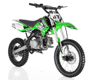 Apollo DB-X18 125cc RFZ Racing Dirt Bike Manual Clutch