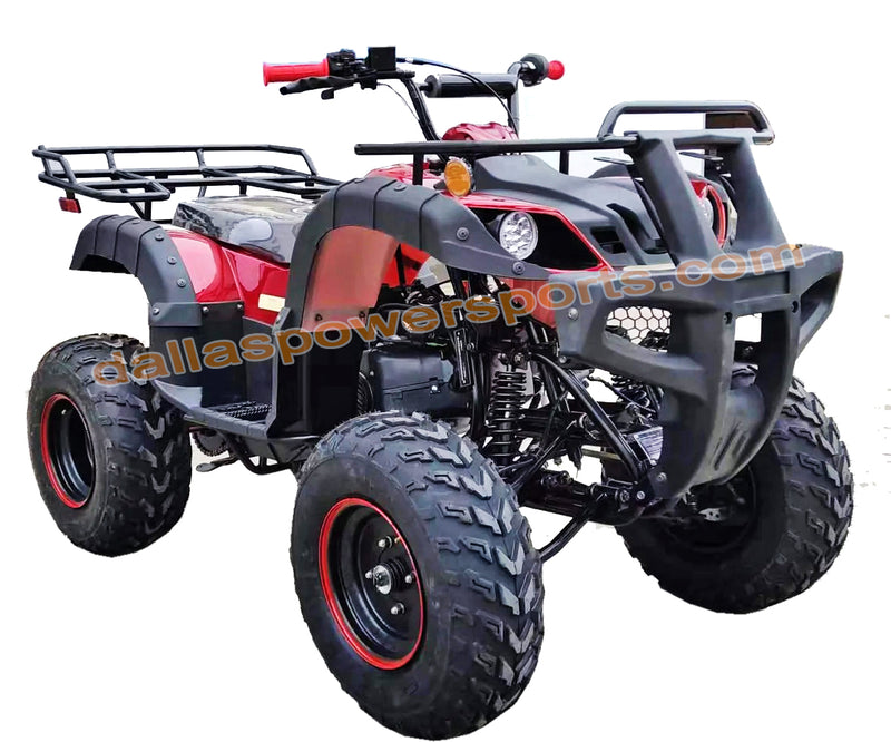 200cc Youth ATV Full-Size | 56L-200 | Burgundy