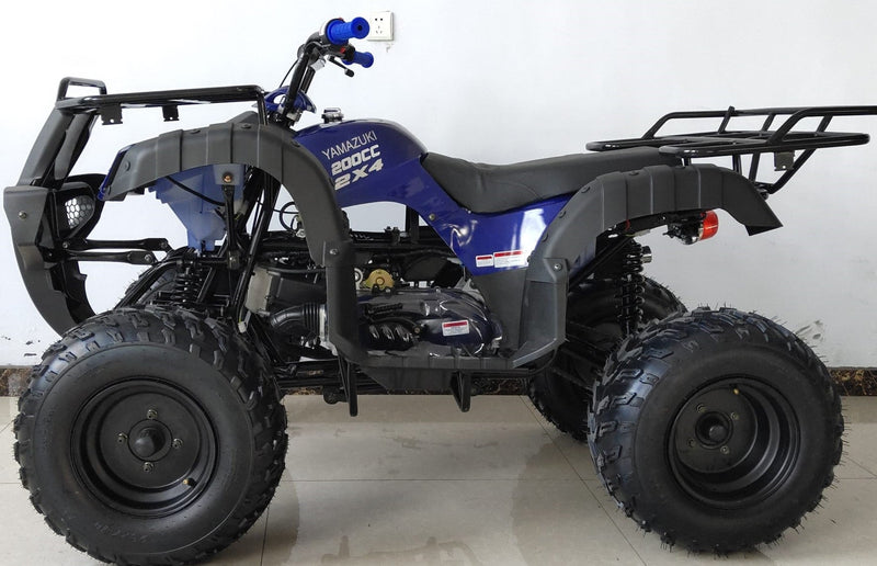 200cc Youth ATV Full-Size | 56L-200 | Burgundy