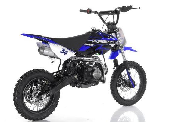 Apollo DB-34CRF 110cc Dirt Bike | Semi-Automatic | Youth Pit Bike | Off-Road