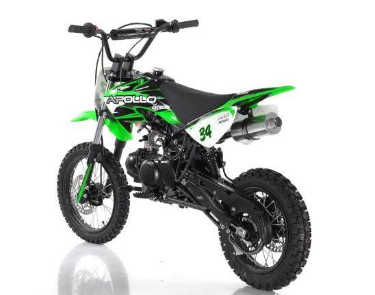Apollo DB-34CRF 110cc Dirt Bike | Semi-Automatic | Youth Pit Bike | Off-Road