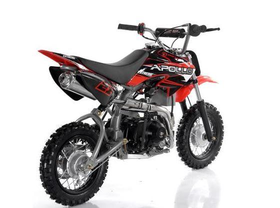 Apollo AG-B21K 70cc Kids Dirt Bike | Semi-Automatic 4-Gear Off-Road