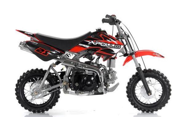Apollo AG-B21K 70cc Kids Dirt Bike | Semi-Automatic 4-Gear Off-Road