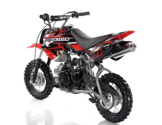 Apollo AG-B21K 70cc Kids Dirt Bike | Semi-Automatic 4-Gear Off-Road