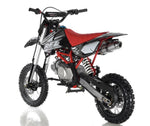 Apollo RFZ DB-X14 125cc Dirt Bike Semi Automatic CARB Approved