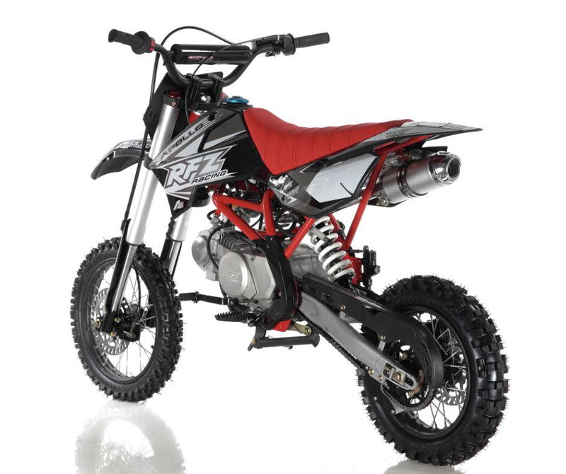 Apollo RFZ DB-X14 125cc Dirt Bike Semi Automatic CARB Approved