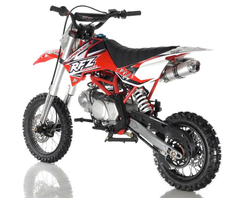 Apollo RFZ DB-X14 125cc Dirt Bike Semi Automatic CARB Approved