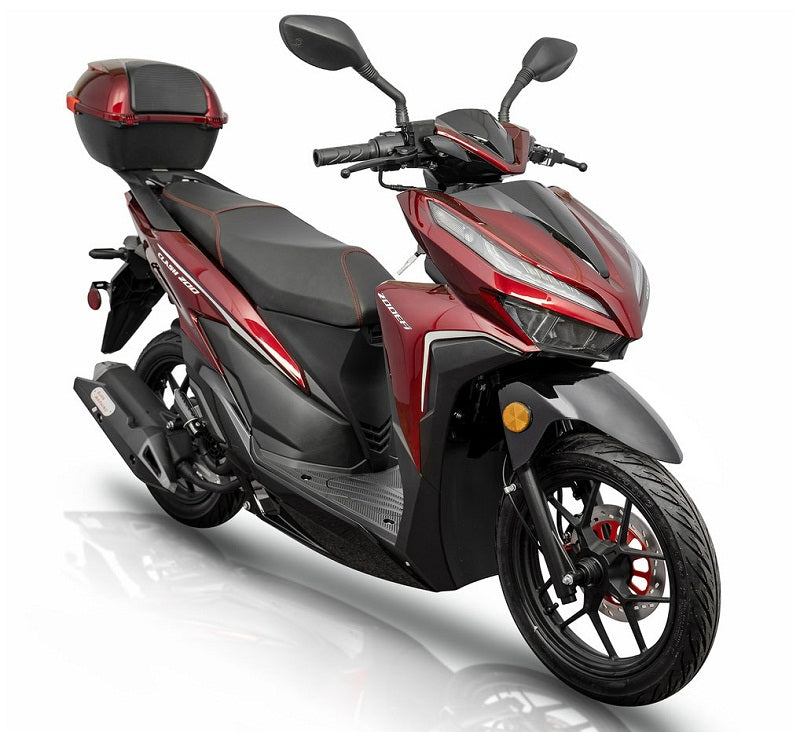 Vitacci Clash 200-EFI Scooter Gas Moped Scooter -red
