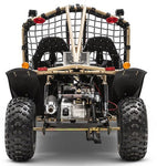 Kandi GK200A 200cc Go-Kart | Full Size 2-Seater Off-Road Kart (Black)
