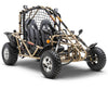 Kandi GK200A 200cc Go-Kart | Full Size 2-Seater Off-Road Kart (Black)