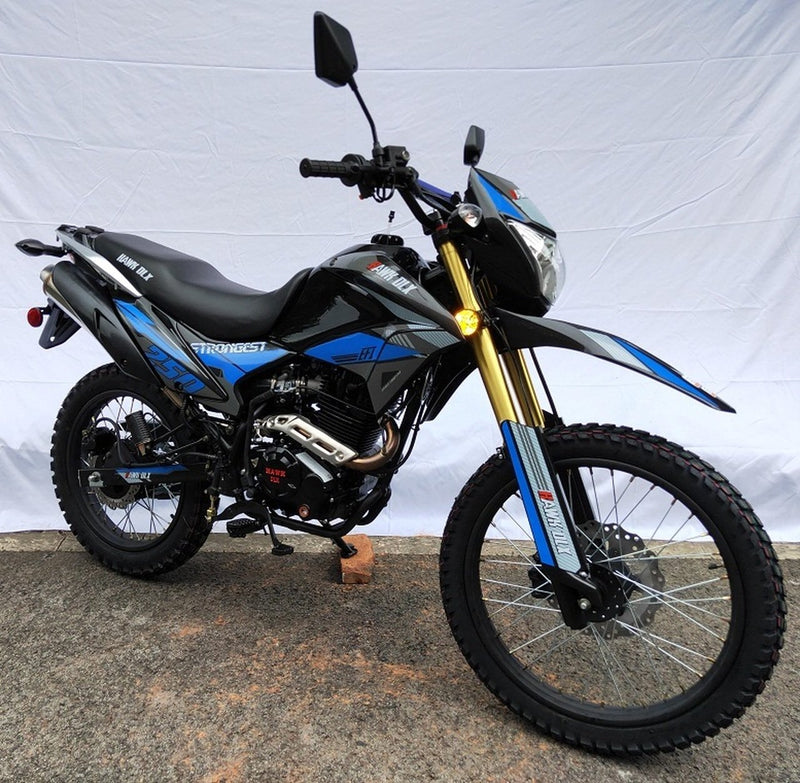 Hawk DLX 250cc Deluxe Street Legal Dirt Bike