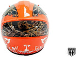 HHH DOT Youth & Kids Helmet | Dirt Bike | ATV | MX | Off-Road | Orange Camo