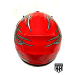 HHH DOT Youth & Kids Helmet | Dirt Bike | ATV | MX | Off-Road | Red Flame