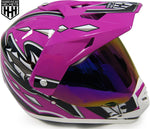 HHH DOT Youth &amp; Kids Helmet | Dirt Bike | ATV | MX | Off-Road | Pink