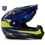 HHH DOT Youth &amp; Kids Helmet | Dirt Bike | ATV | MX | Off-Road | Yellow